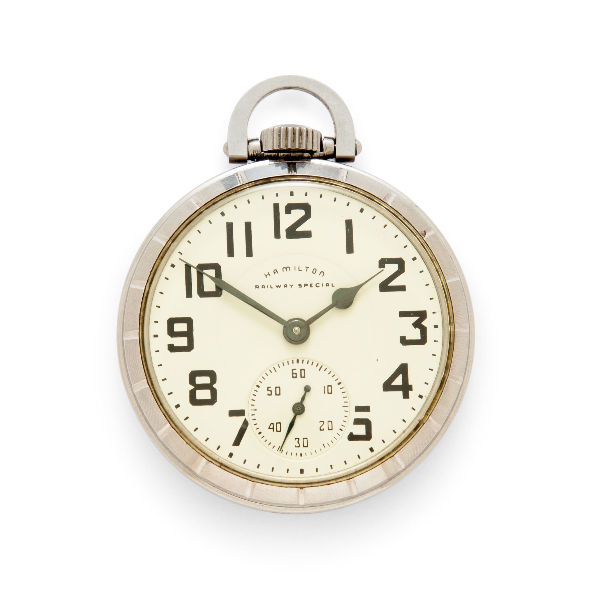 Hamilton. Two fine railroad watches with original boxesModel 992 Elinvar, No.2646338 and Model 992B No.C450021
