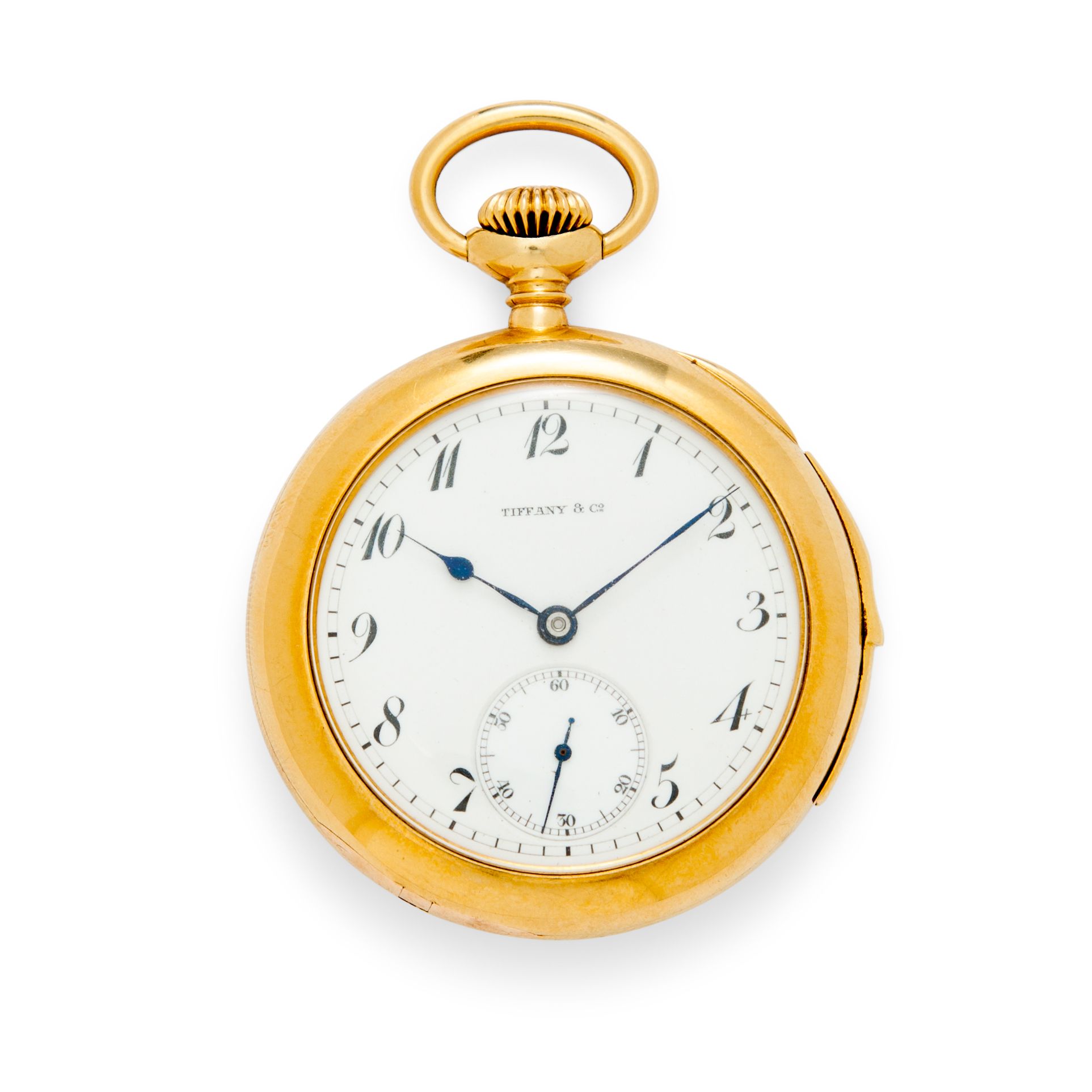 Patek Philippe. A fine 18K gold open face five minute repeating watchNo.112233, Retailed by Tiffany & Co., circa 1900