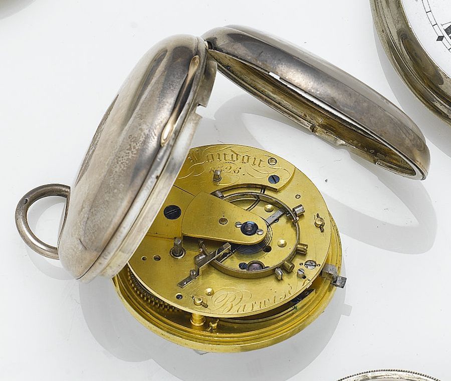 Barwise. A silver cased open face pocket chronometerNumber 8326, Hallmarked London 1820