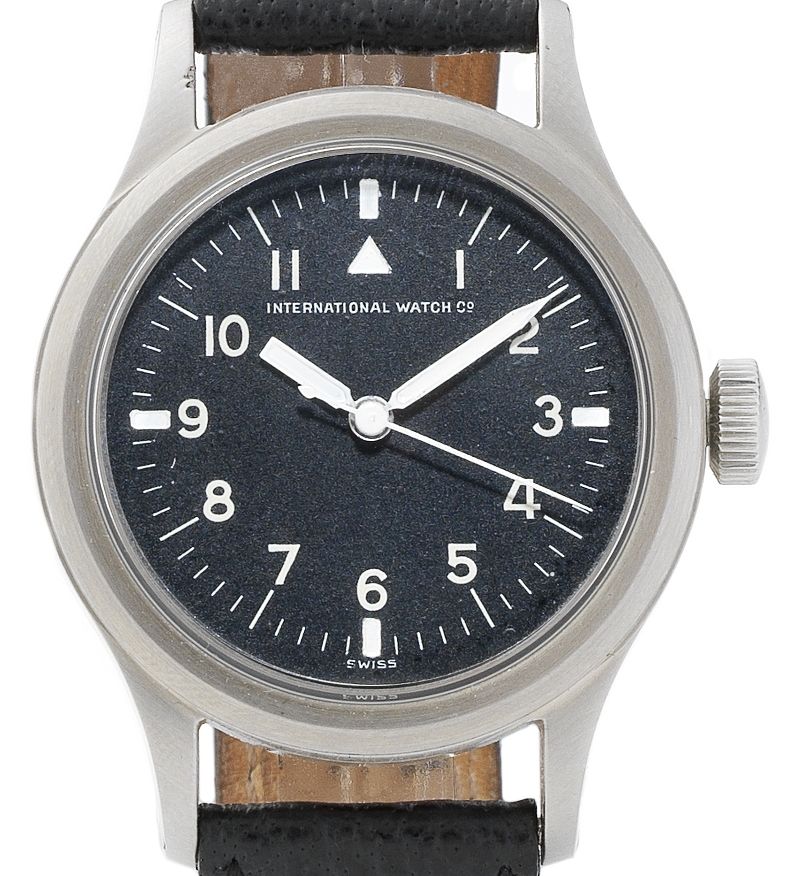 IWC. A stainless steel manual wind centre seconds pilot's wristwatchMark 11, Circa 1944