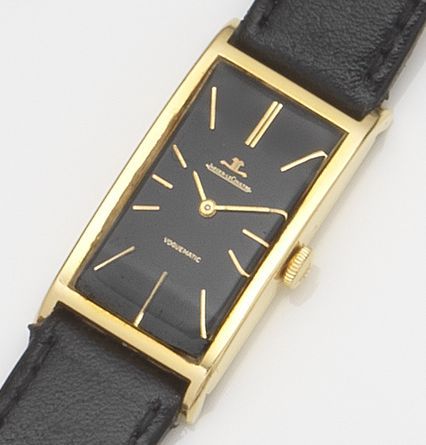 Jaeger-LeCoultre. An 18ct gold automatic wristwatchVoguematic, Ref:22004, Case No.1091605, Movement No.1847252, Circa 1967