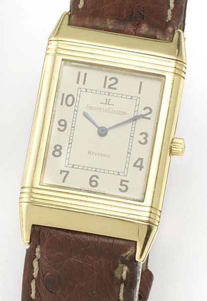 Jaeger-LeCoultre. An 18ct gold quartz wristwatchReverso, Ref.250.1.08, Case No.1702301, Movement No.2571639, Recent