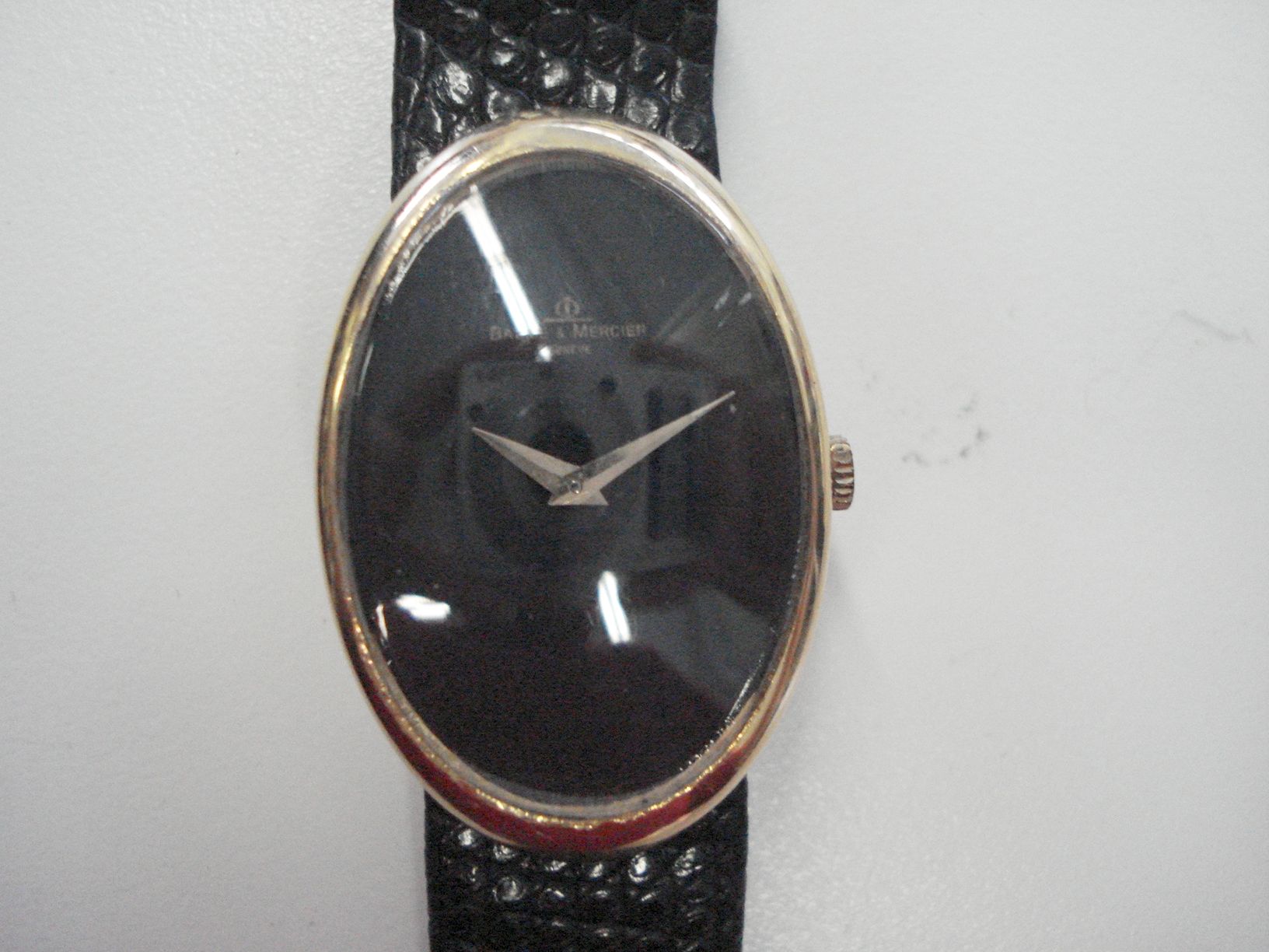 Baume & Mercier. A lady's 18ct gold wristwatch1970's