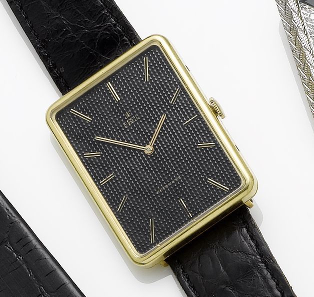 Ebel. An 18ct gold automatic wristwatch1990's