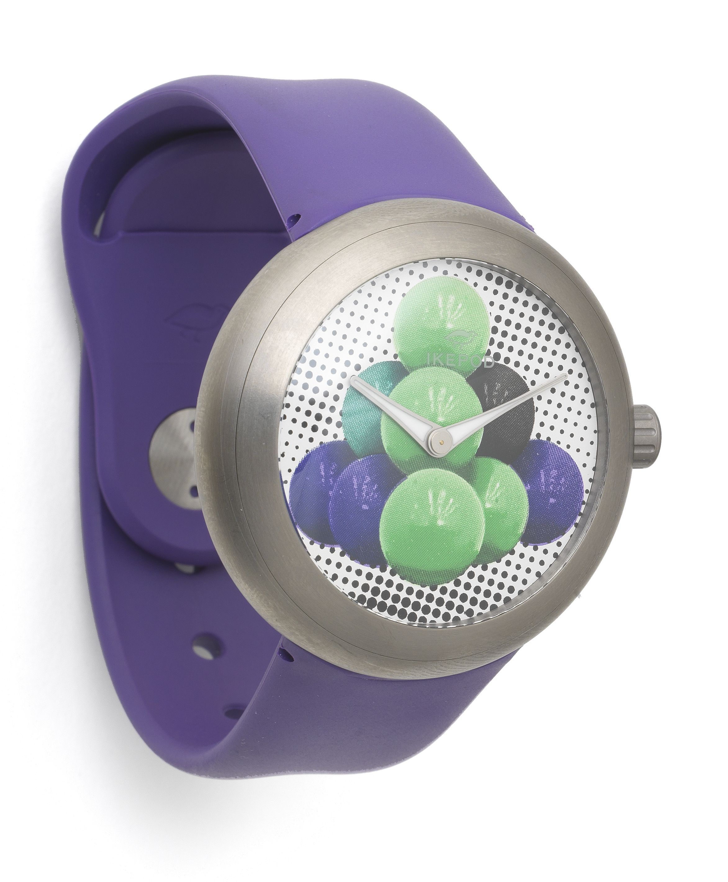 Ikepod. A titanium automatic wristwatch by Marc Newson and Jeff Koons with box and papersHorizon "Cannonballs", Ref:HHTJK, Case No.26, Sold 16th December 2009