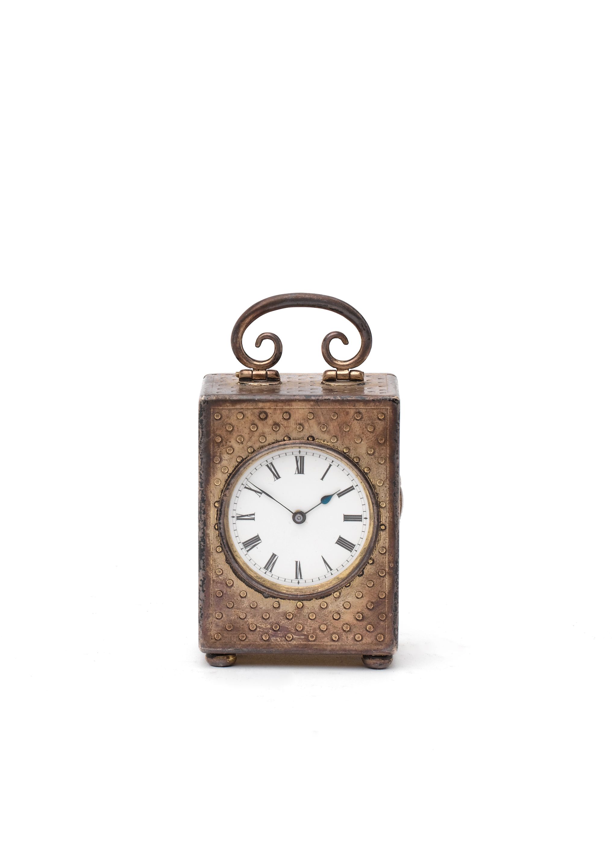 An early 20th century silver miniature timepiece J.T.C. 54824