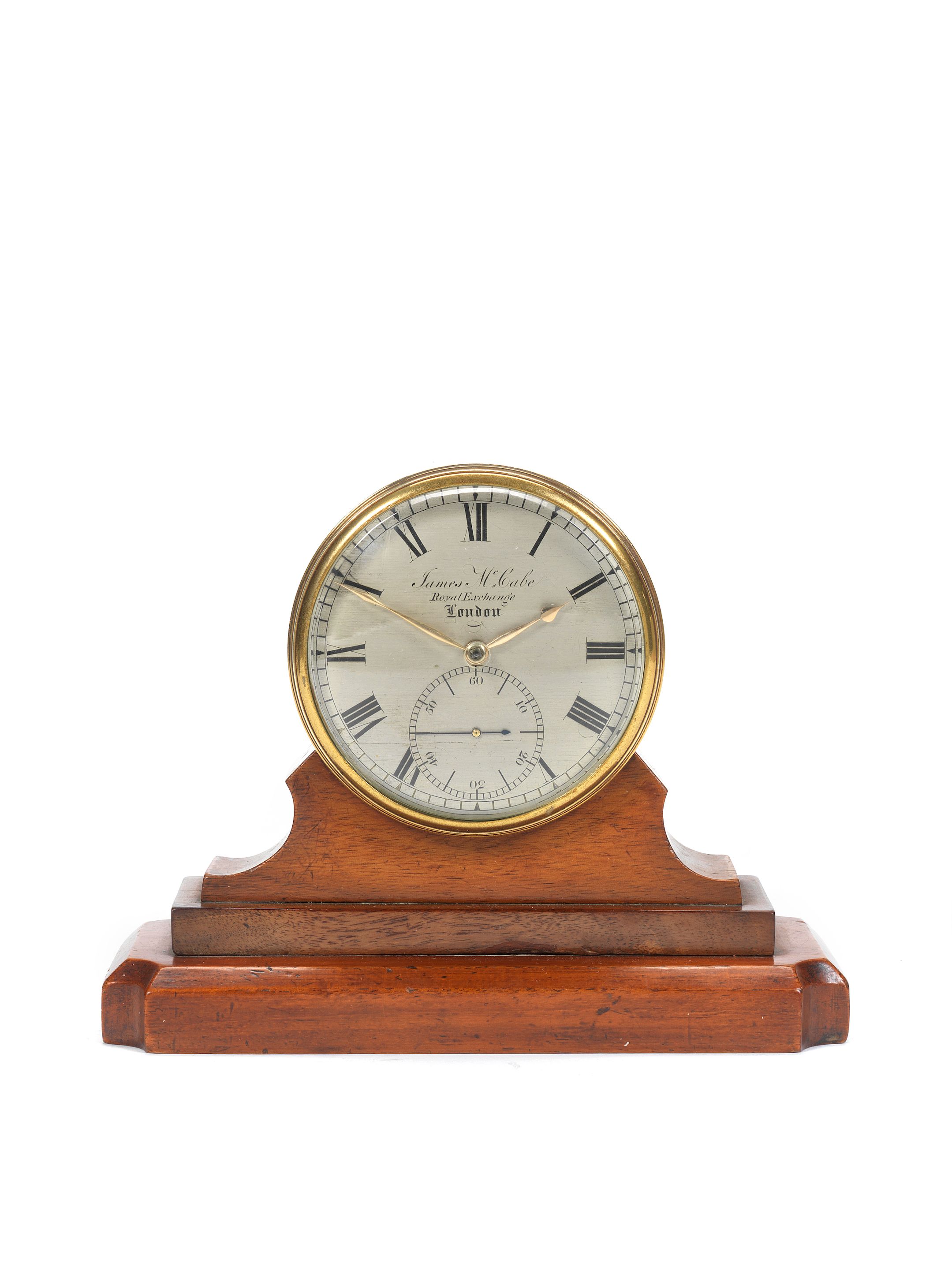 A re-cased marine chronometer circa 1820 James McCabe, Royal Exchange, London, number 148