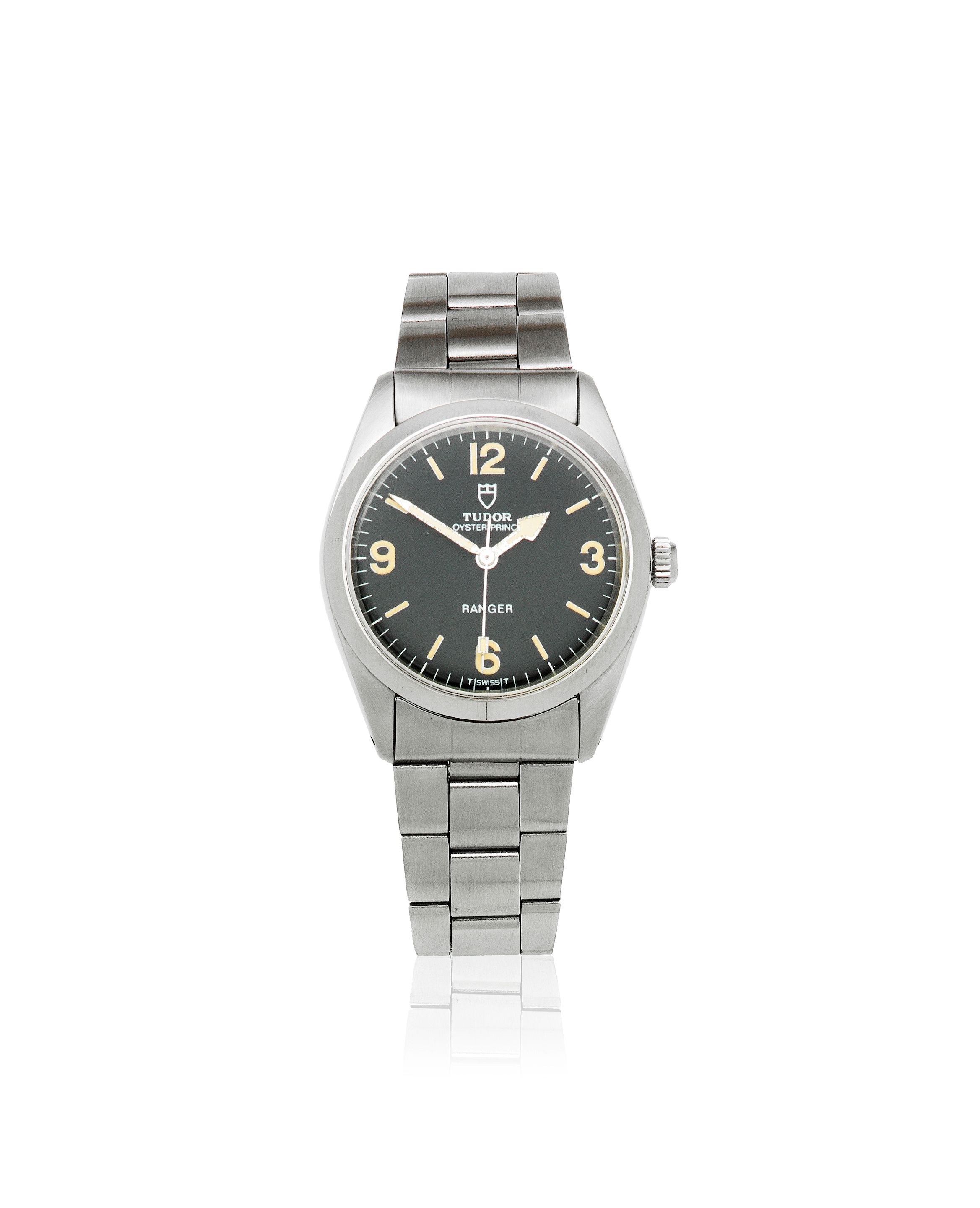 Tudor. A stainless steel automatic bracelet watch Oyster Prince Ranger, Ref: 90200, Circa 1970