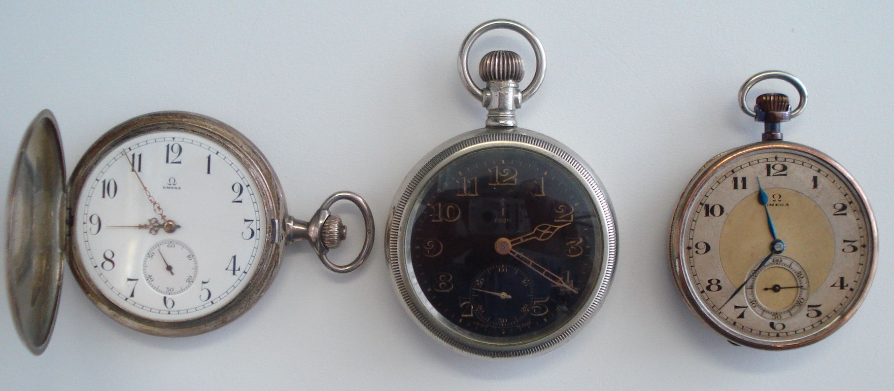 A lot of 3 various pocket watches(3)