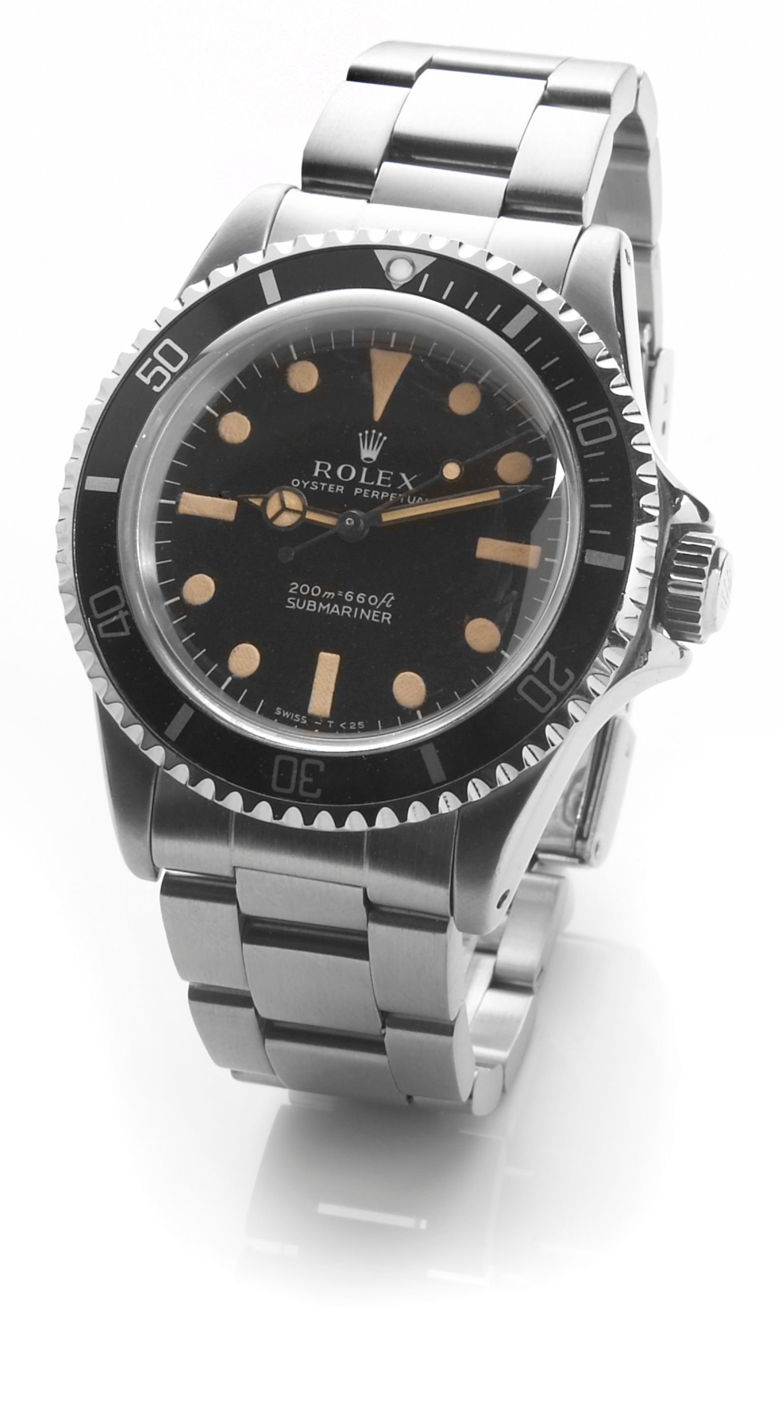 Rolex. A stainless steel self-winding certified divers calendar watch,