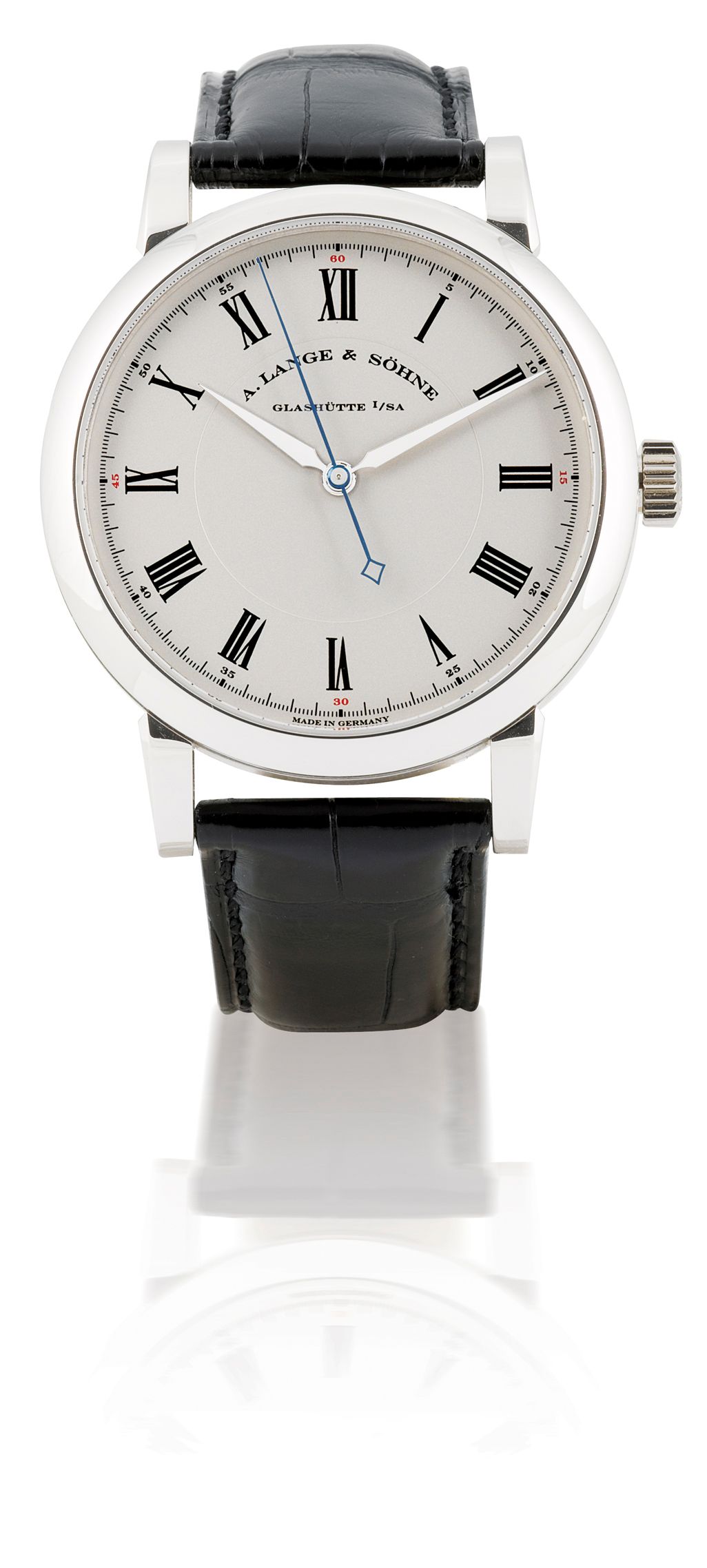 A. Lange & Söhne. A fine and rare Platinum PT950 manual wind wristwatchRichard Lange, Ref: 232.025, Circa 2007
