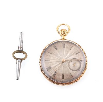 Taschenuhr mit Viertelstunden repetition bezeichnet Vacheron  &  Constantin