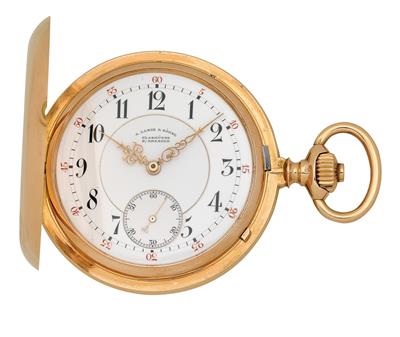 A. Lange & Söhne Glashütte B /Dresden No. 54096 sold by Firma Suchy & Söhne in Vienna,