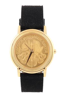 Münze Österreich Armbanduhr