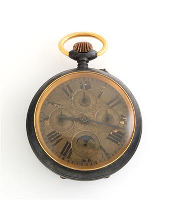 Übergroße Taschenuhr mit Vollkalender
