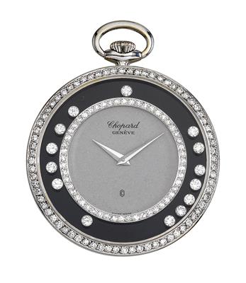 Chopard Diamant, tailcoat watch total weight ca. 2,36 ct