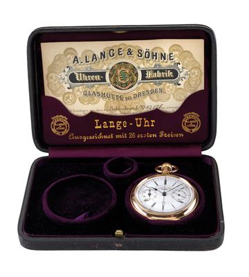 A. Lange & Söhne Glashütte B/Dresden chronograph No.42178