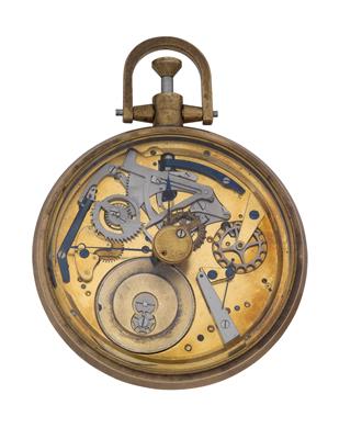 Breguet pocket-watch movement with 1/8 hour repeater and independent hour No.2372ca. ca. 1810-15