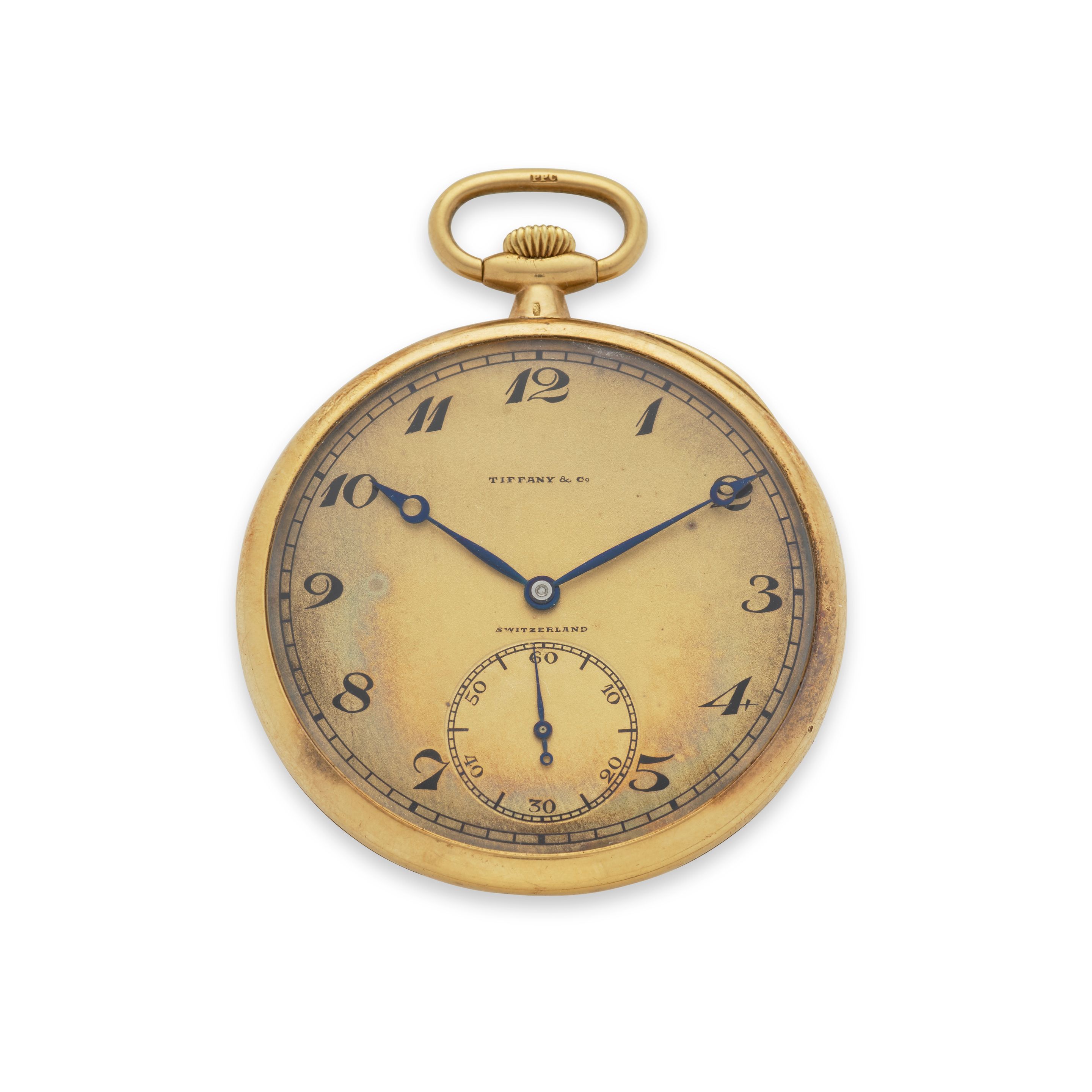 PATEK PHILIPPE & CO., A FINE 18K GOLD SLIM DRESS WATCH AND A GOLD CHAINRetailed by Tiffany & Co., New York Circa 1923