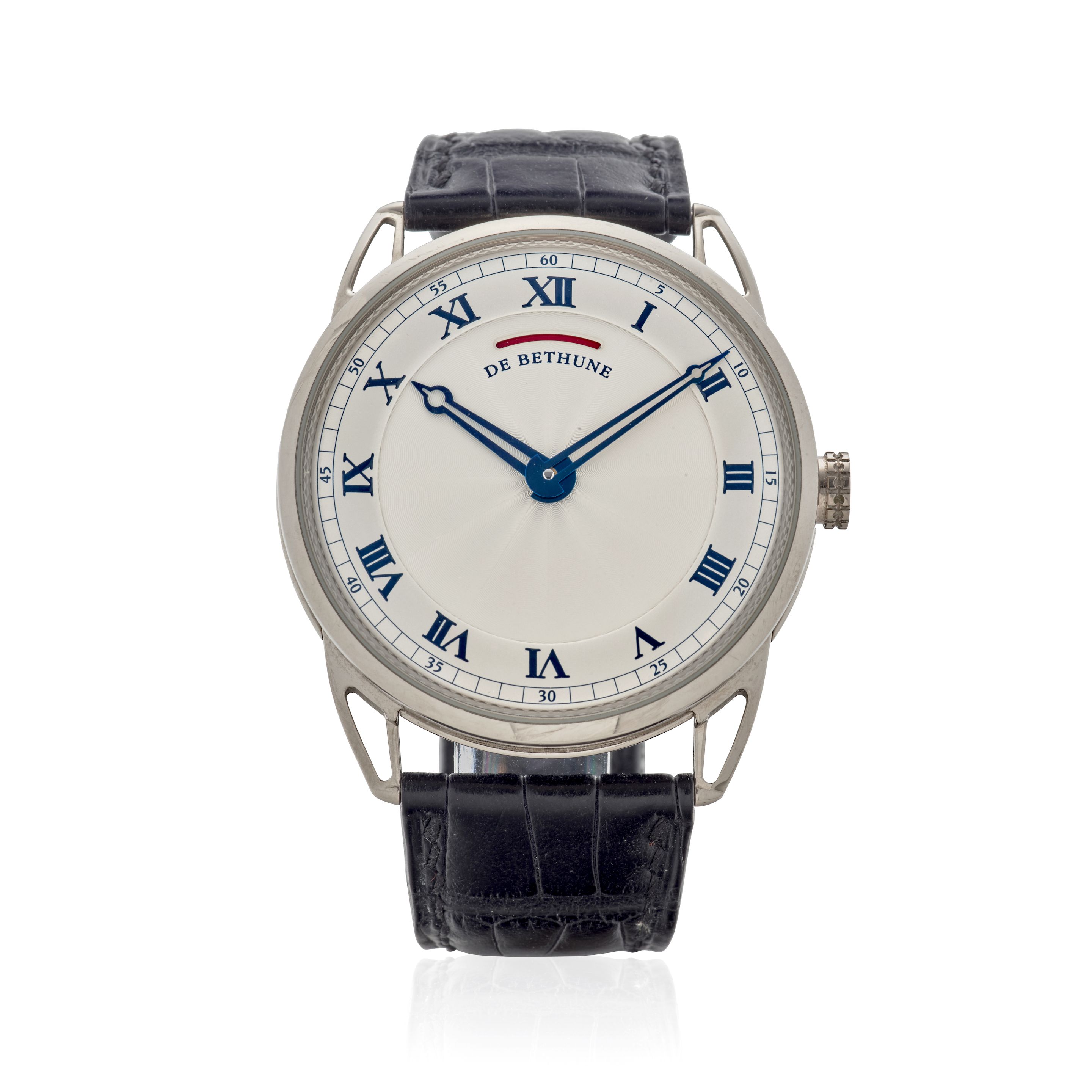 DE BETHUNE. AN 18K WHITE GOLD AUTOMATIC WRISTWATCHRef: DB25 WS1, Purchased January, 2018