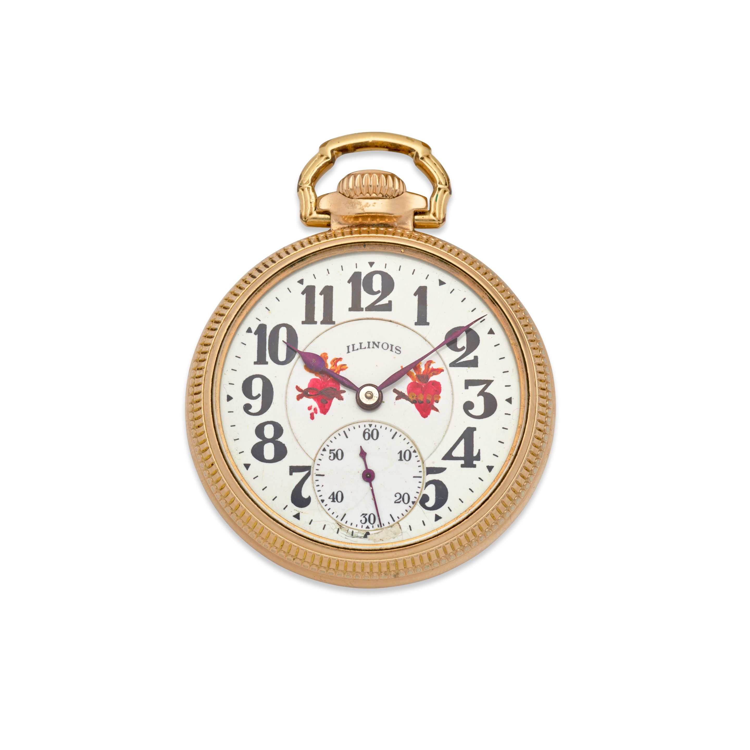 ILLINOIS WATCH CO. A 21-JEWEL BUNN SPECIAL RAILROAD WATCHCirca 1925