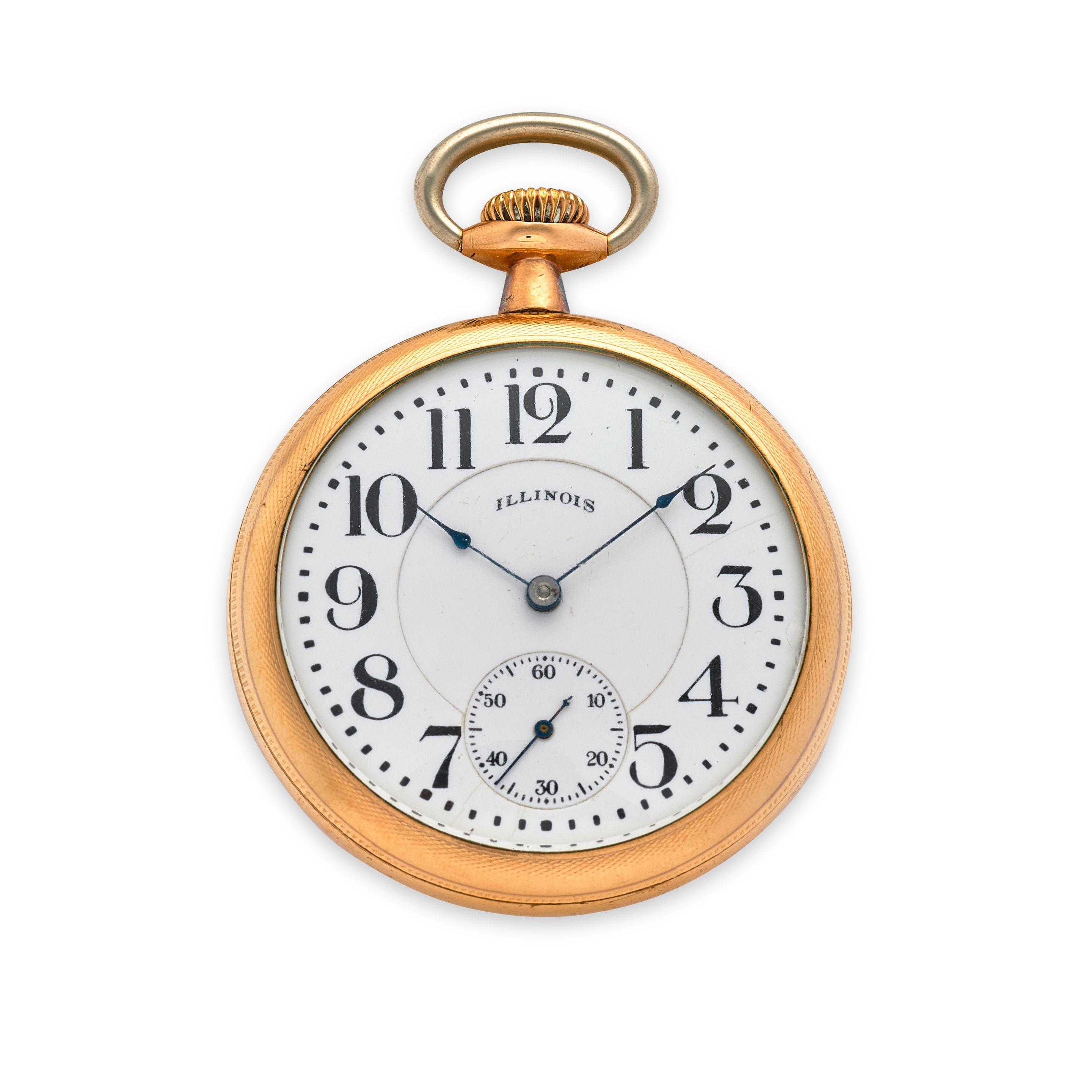 ILLINOIS WATCH CO. A 21-JEWEL BUNN SPECIAL RAILROAD WATCHCirca 1918