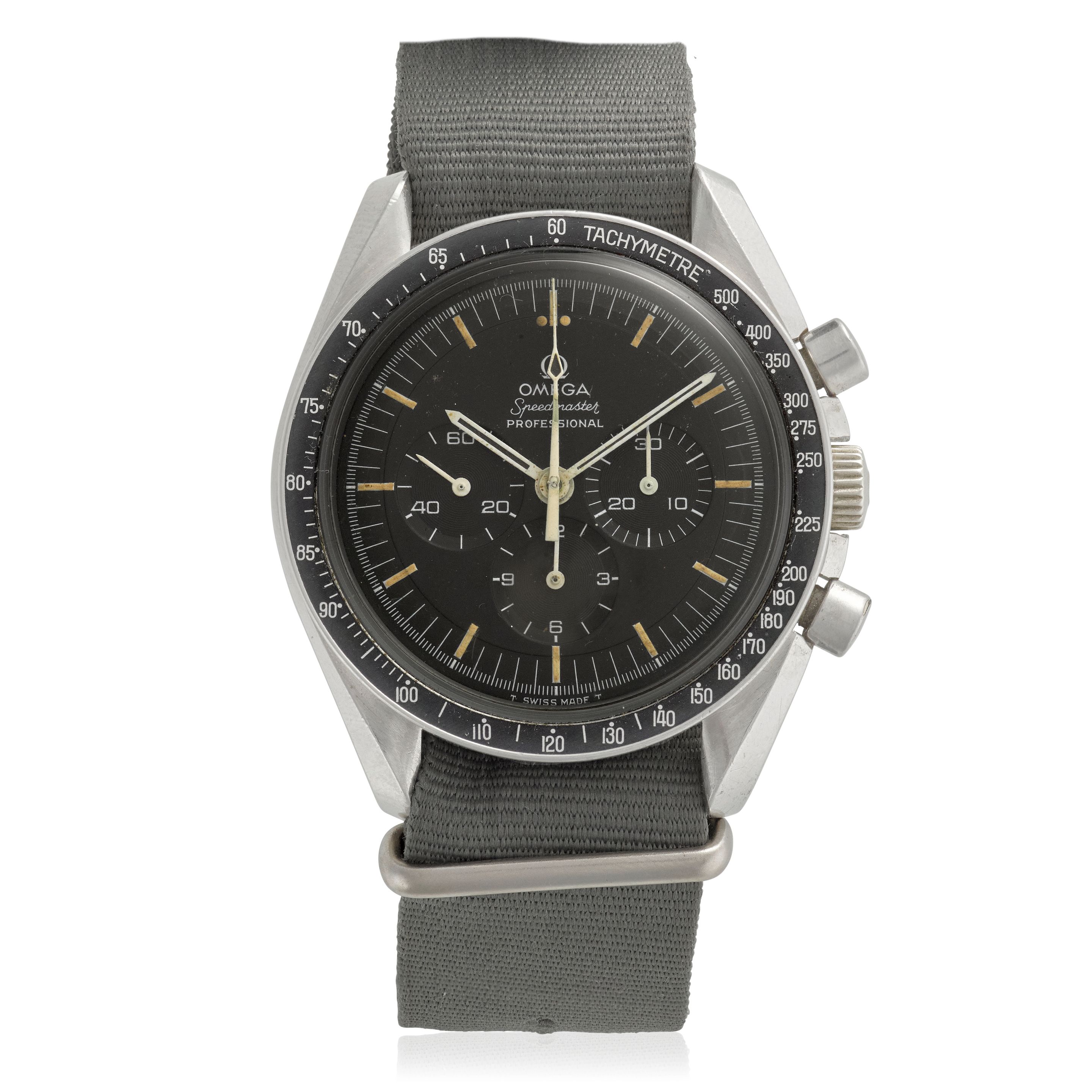 OMEGA. A STAINLESS STEEL MANUAL WIND TACHYMETER CHRONOGRAPH WRISTWATCH Seamaster Professional, Ref: 145022-69 ST, c.1970