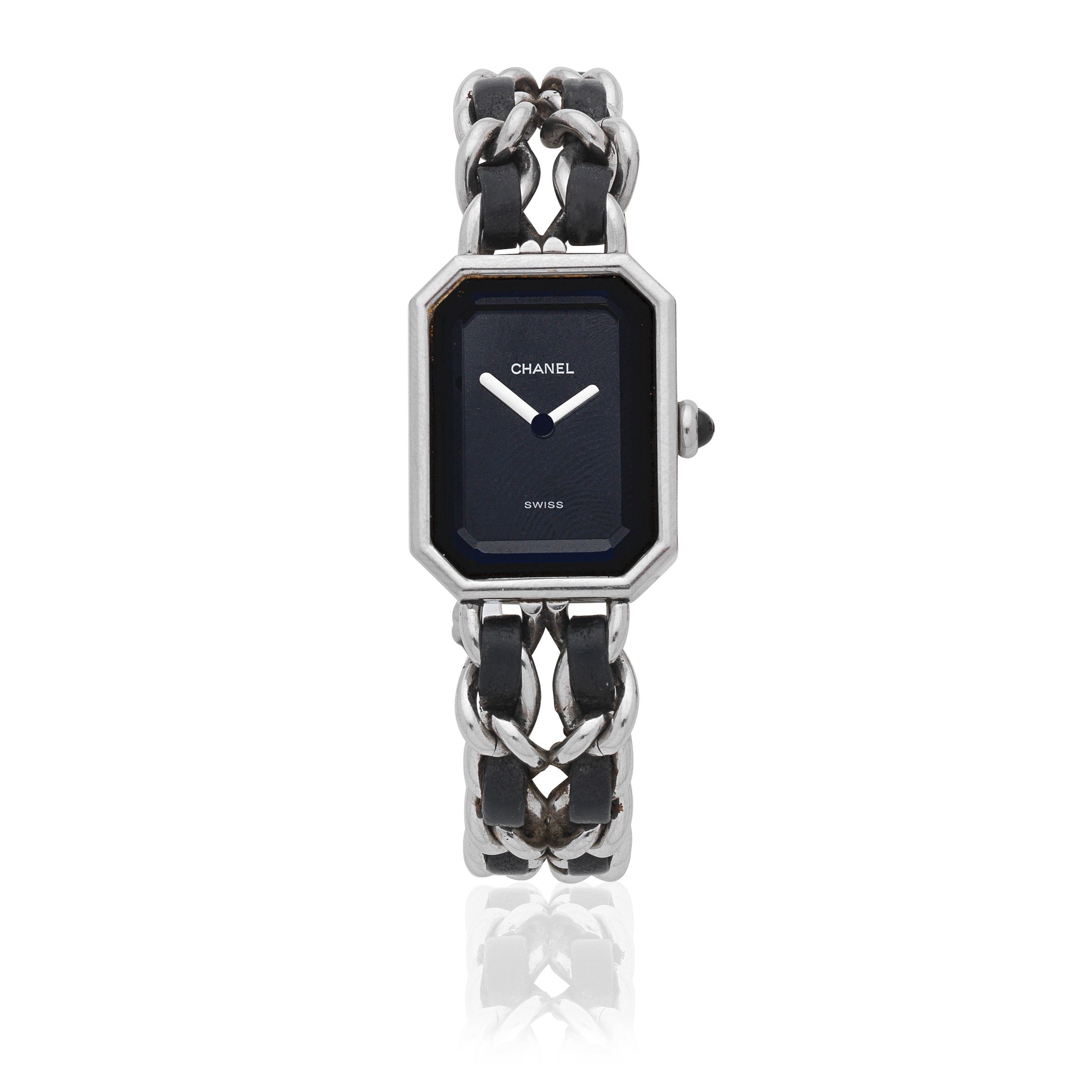 Chanel. A lady's stainless steel quartz bracelet watch Première, Circa 1990