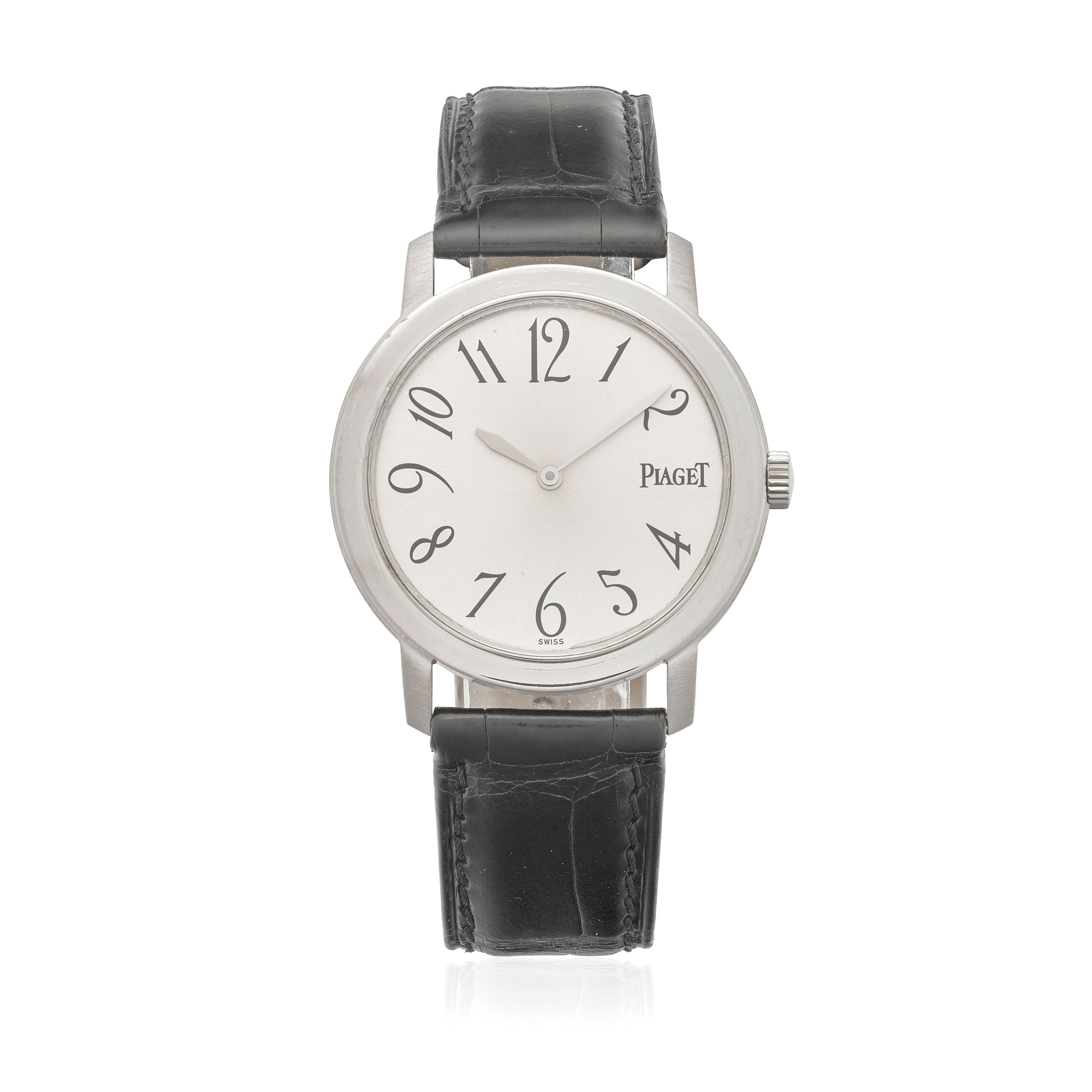 PIAGET. AN 18K WHITE GOLD WRISTWATCH Altiplano, Ref: 50920, c.2000s