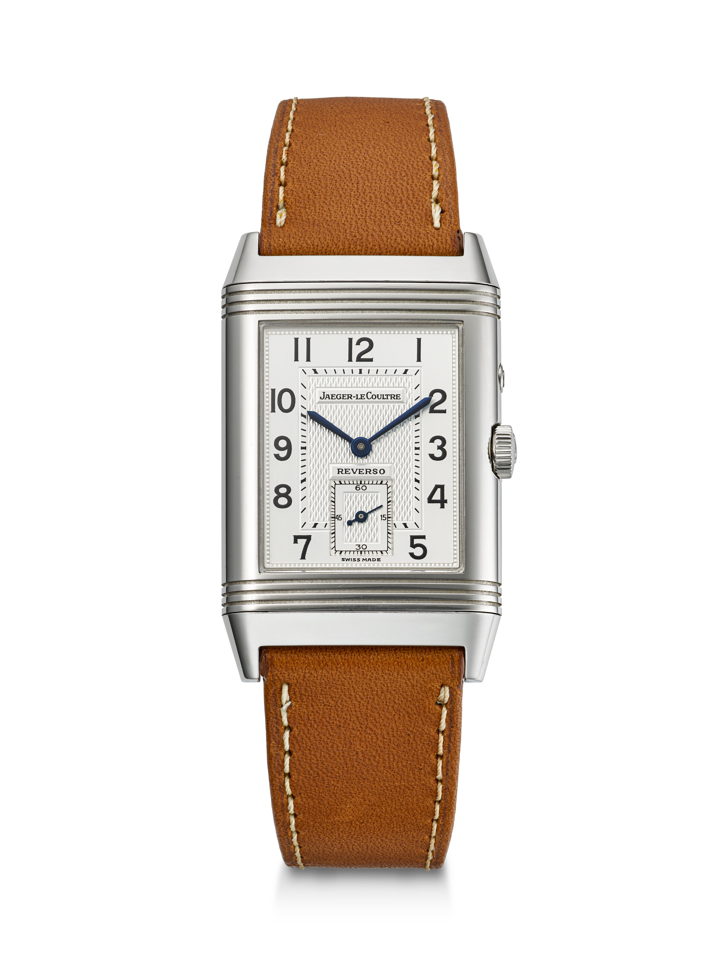 JAEGER-LECOULTRE, STAINLESS STEEL ‘REVERSO DUOFACE’, REF. 270.8.54 CASE NO. 1’963’580