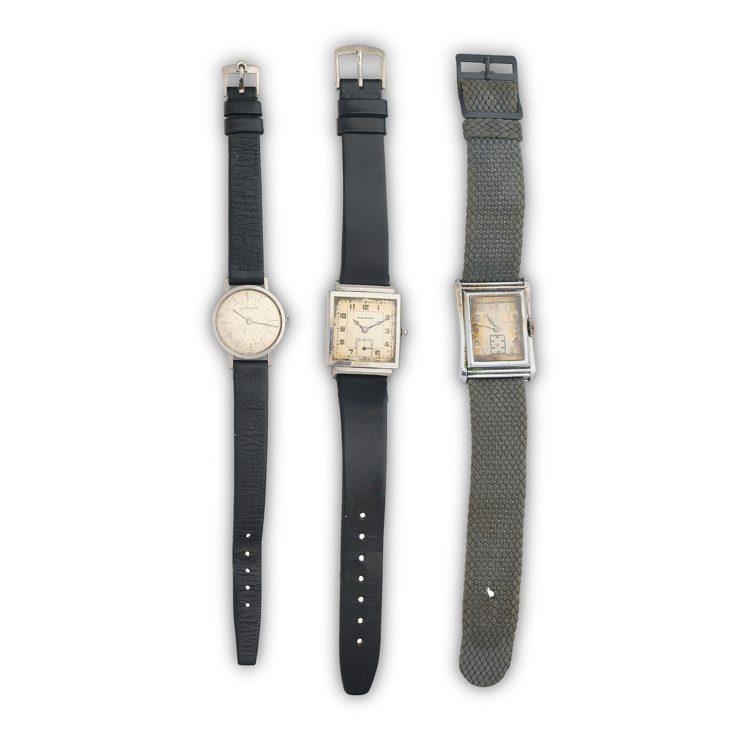 A lot of three manual wind wristwatches (3) Various dates