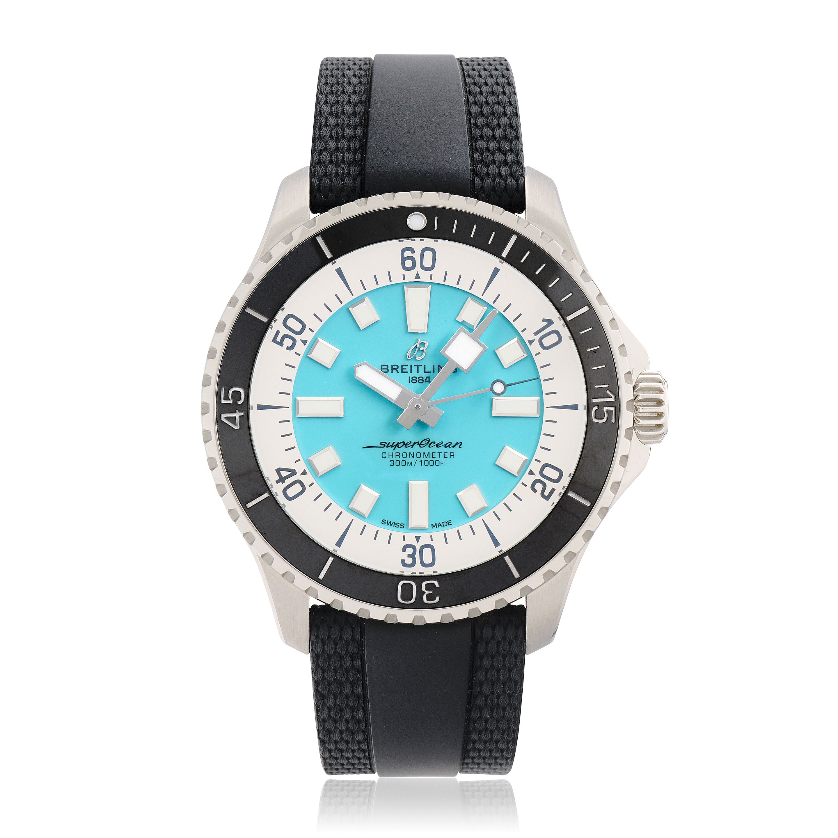 Breitling. A stainless steel automatic wristwatch SuperOcean Automatic 44, Ref: A17376, Circa 2020