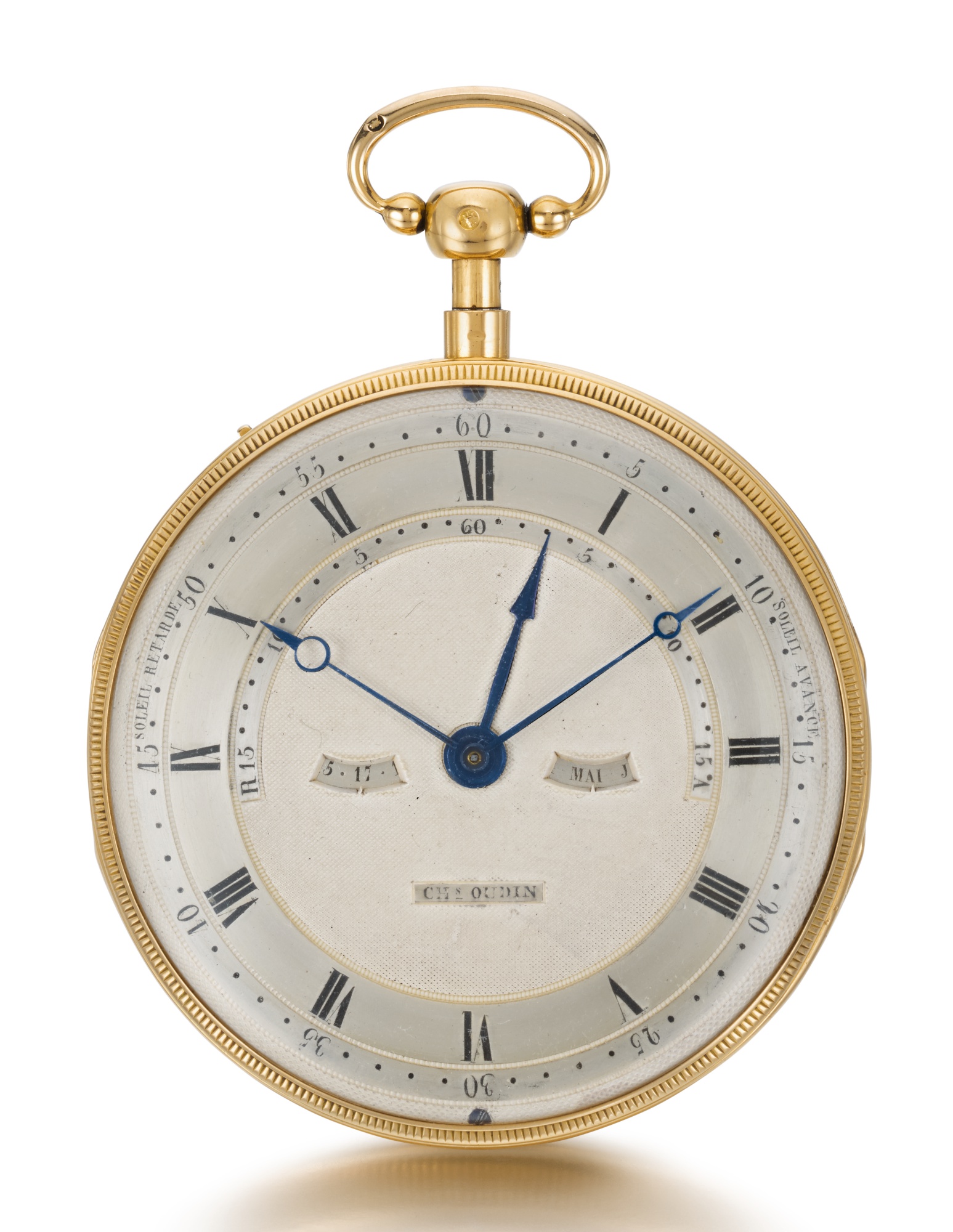 Charles Oudin, Eléve de Breguet, Palais Royal