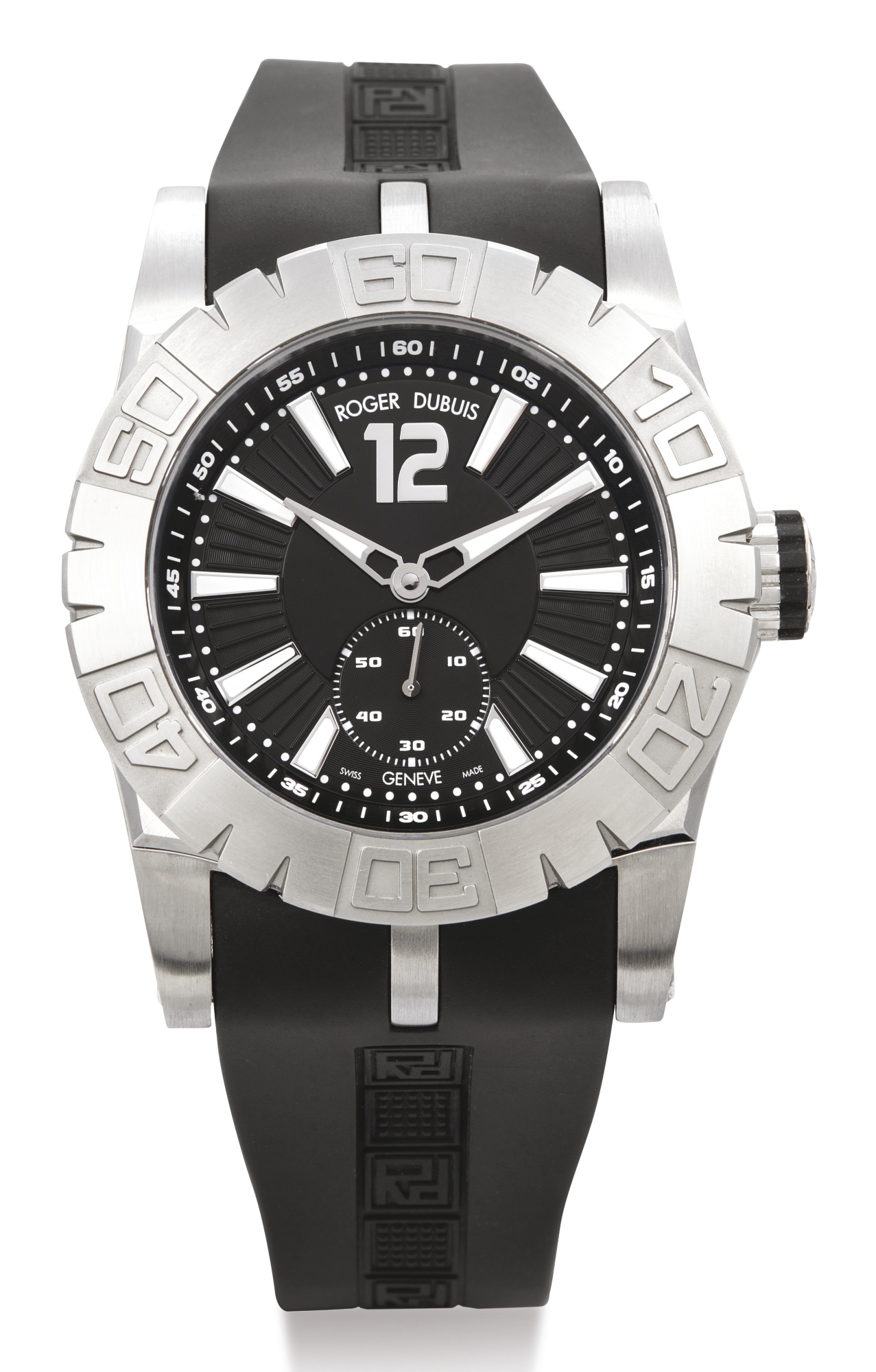 ROGER DUBUIS, LIMITED EDITION STAINLESS STEEL WRISTWATCH, EASY DIVER