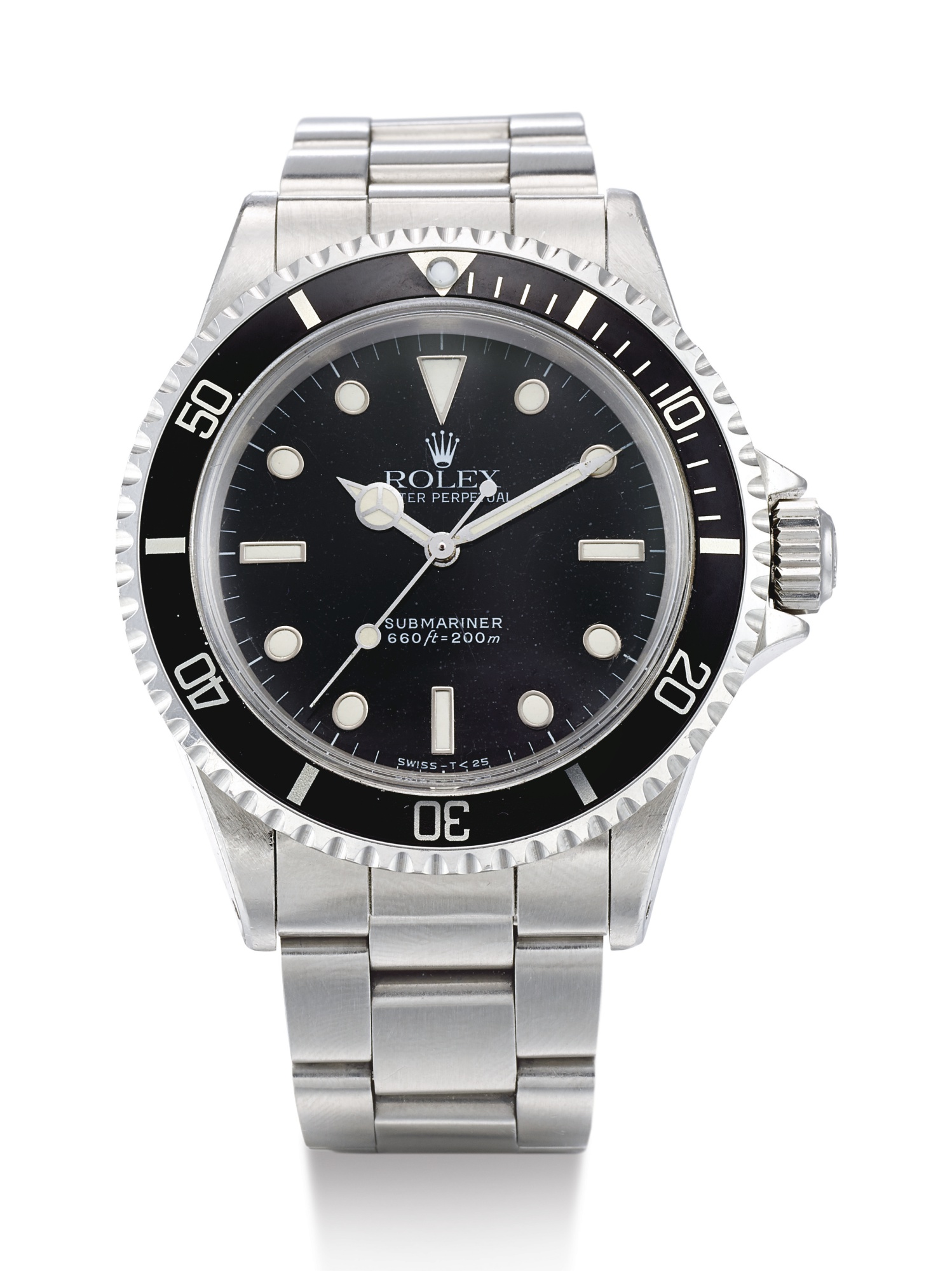 ROLEX, STAINLESS STEEL WRISTWATCH WITH BRACELET, SUBMARINER, REF 5513