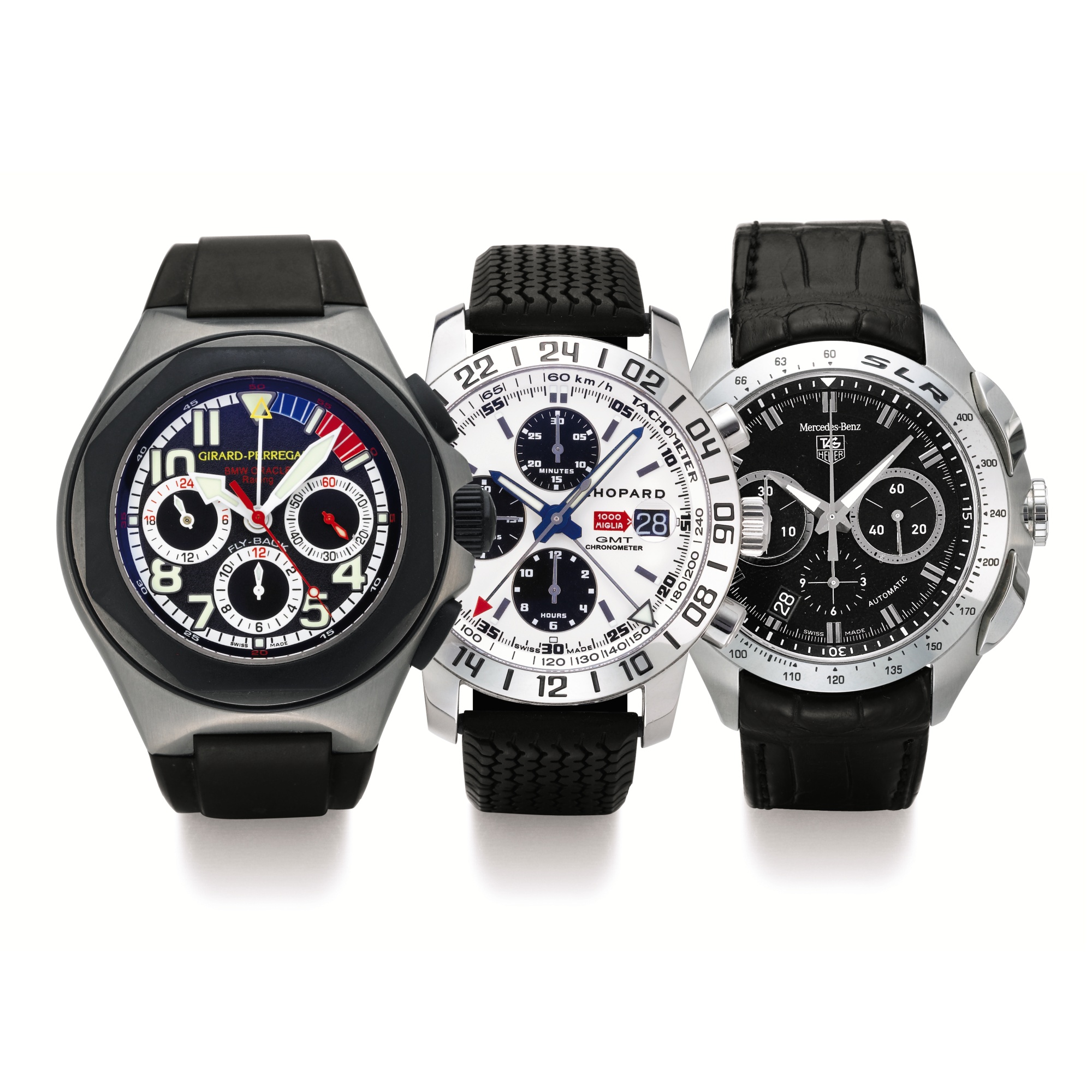 Girard-Perregaux, Chopard and TAG Heuer