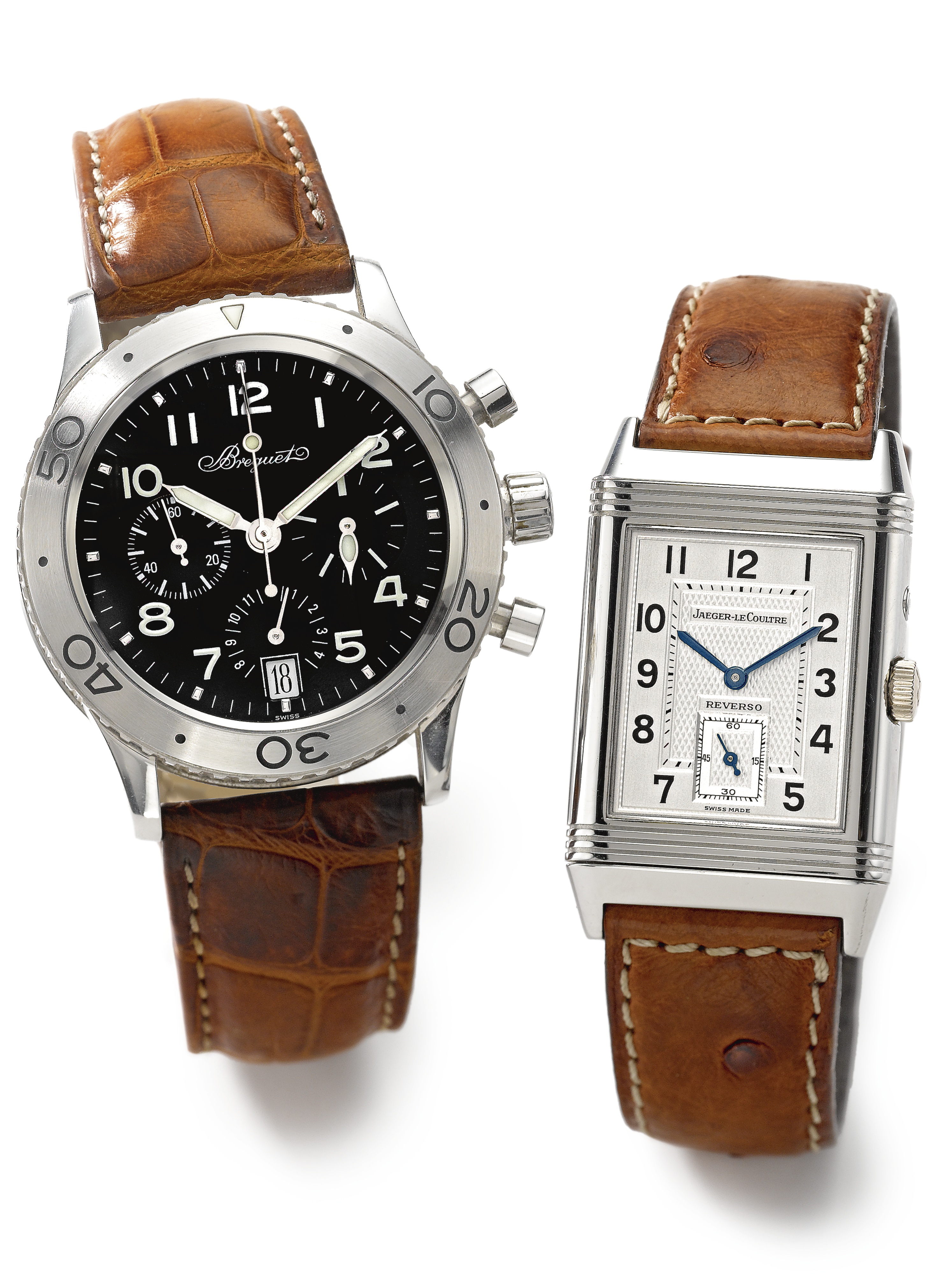 Jaeger le Coultre and Breguet