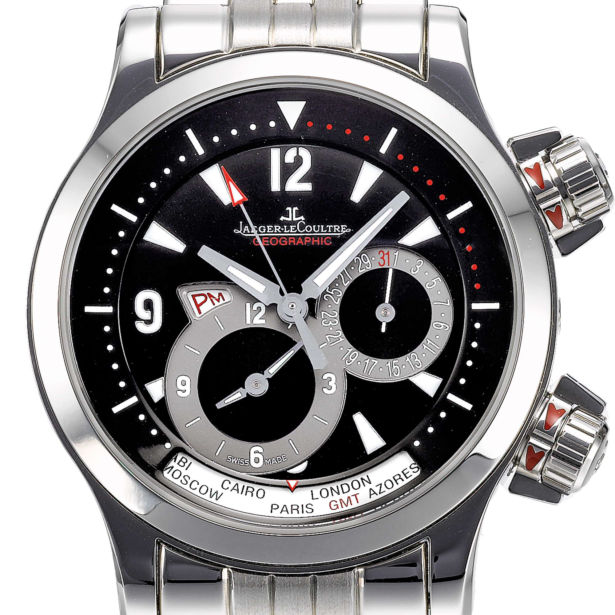 Breguet, A TITANIUM AUTOMATIC CHRONOGRAPH WRISTWATCH WITH DATE, REGISTERS AND BRACELET CIRCA 2000 REF 3820 TYPE XX TRANSATLANTIQUE