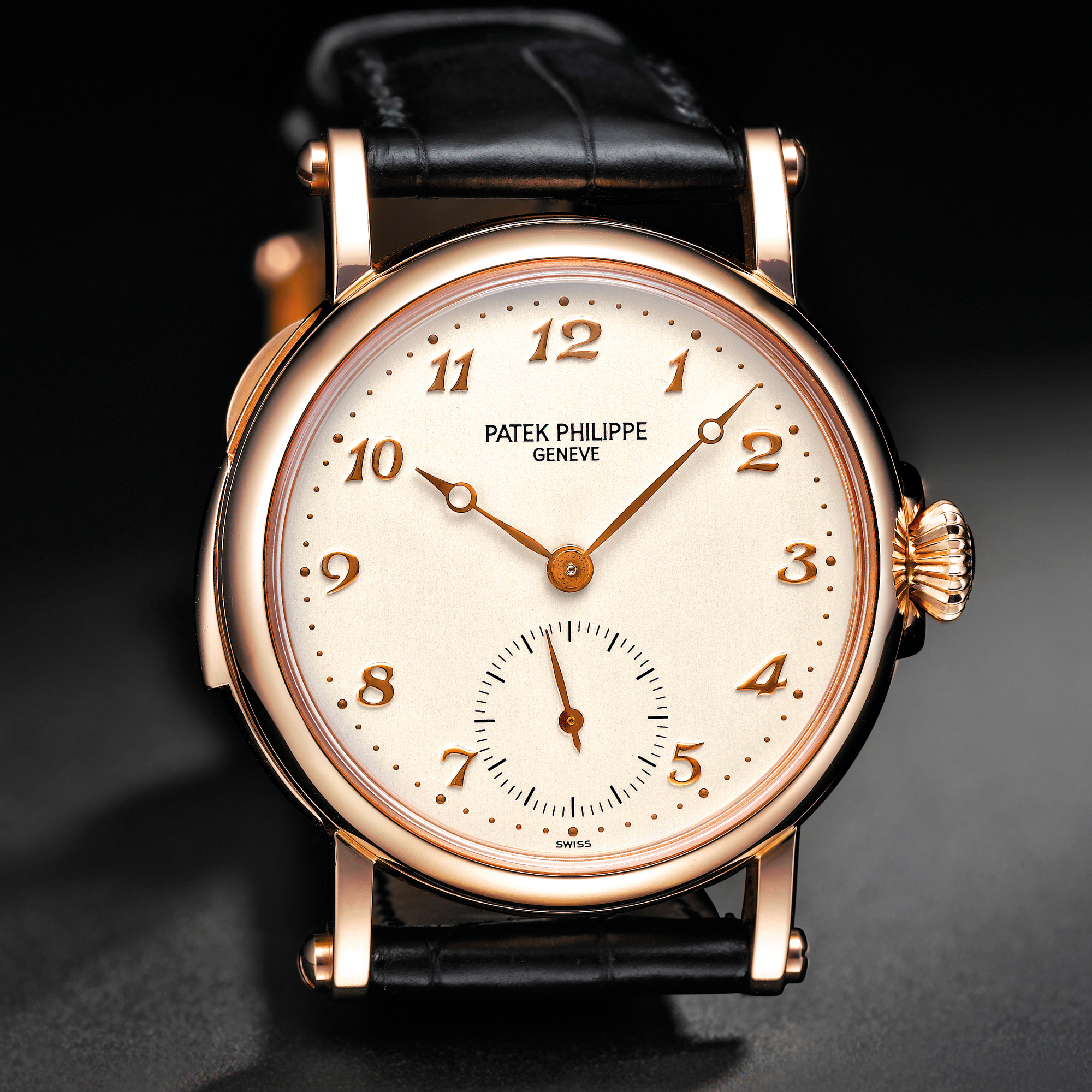 Patek Philippe, AN IMPORTANT AND VERY RARE LIMITED EDITION PINK GOLD  AUTOMATIC MINUTE REPEATING WRISTWATCH CIRCA 1997 REF 5029R MVT 1904074 CASE 2833916 NO 1