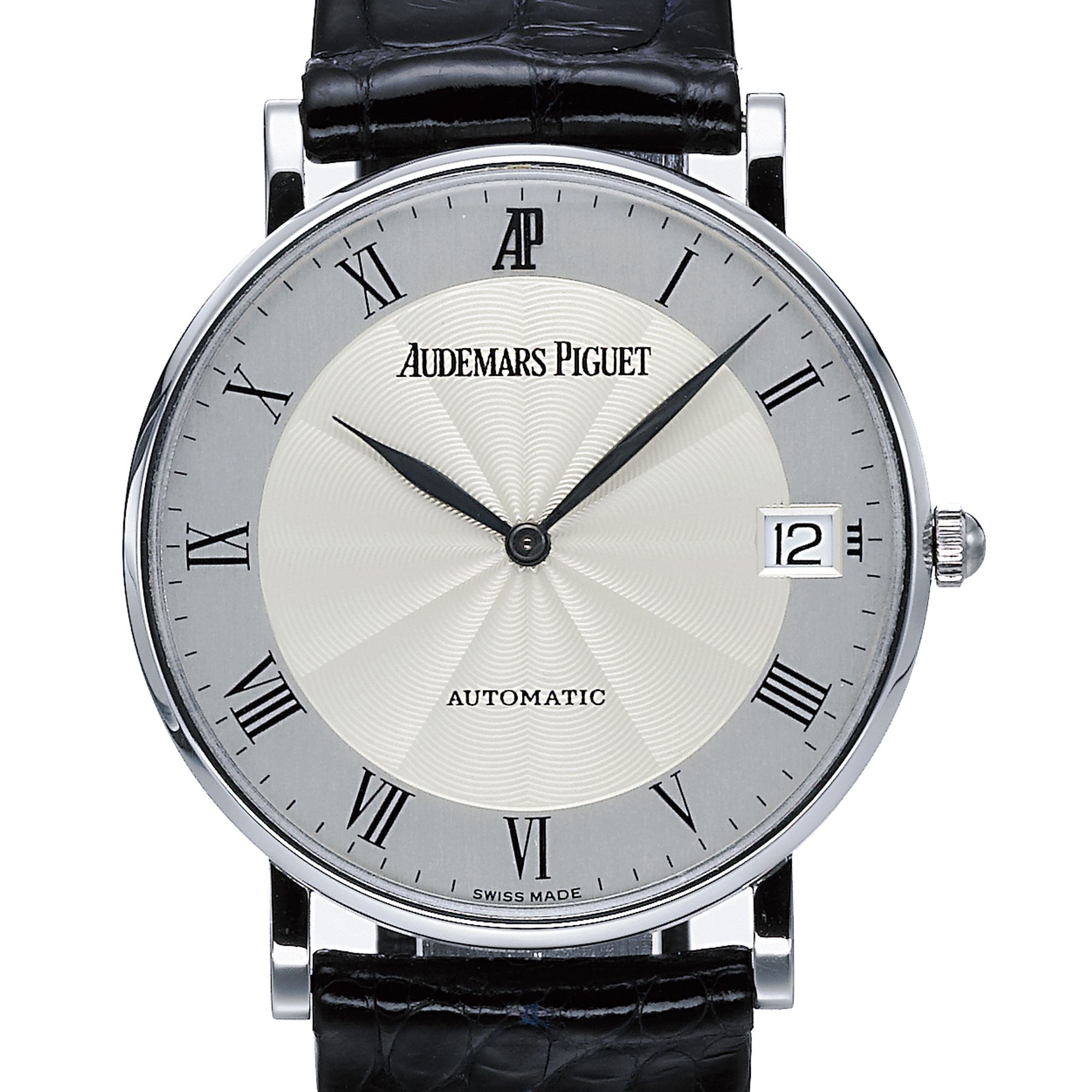 Audemars Piguet, A PLATINUM AUTOMATIC WRISTWATCH WITH DATE CIRCA 1995