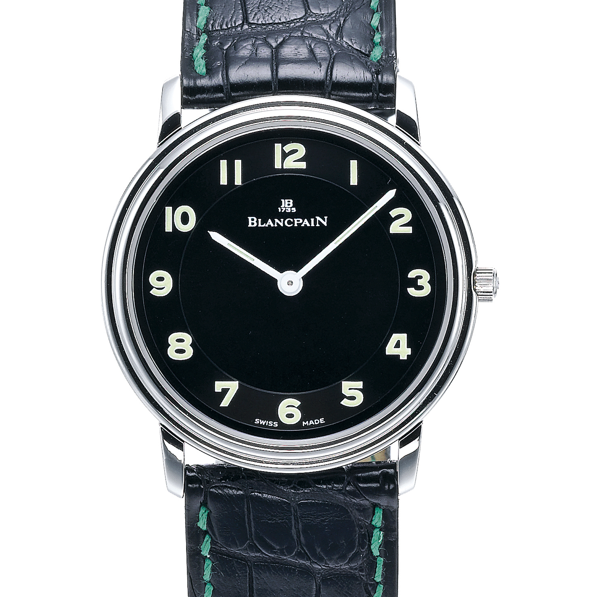 Blancpain, A FINE PLATINUM WRISTWATCH CIRCA 1995 NO 9/99