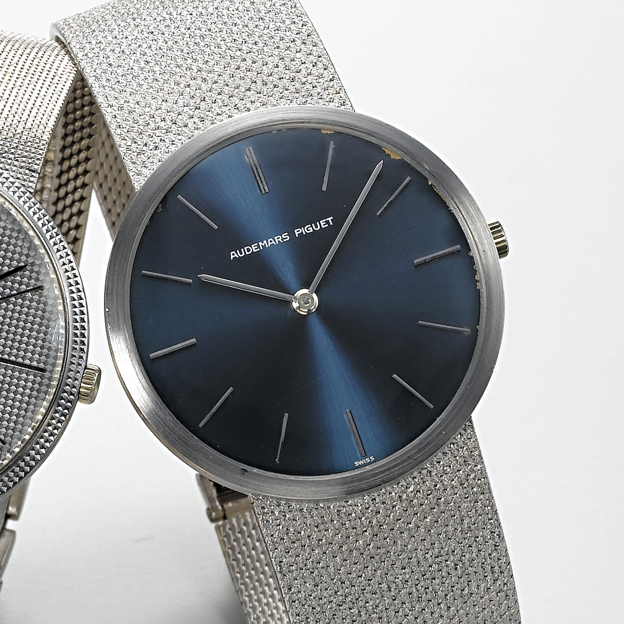 AUDEMARS PIGUET, A WHITE GOLD BRACELET WATCHCIRCA 1970