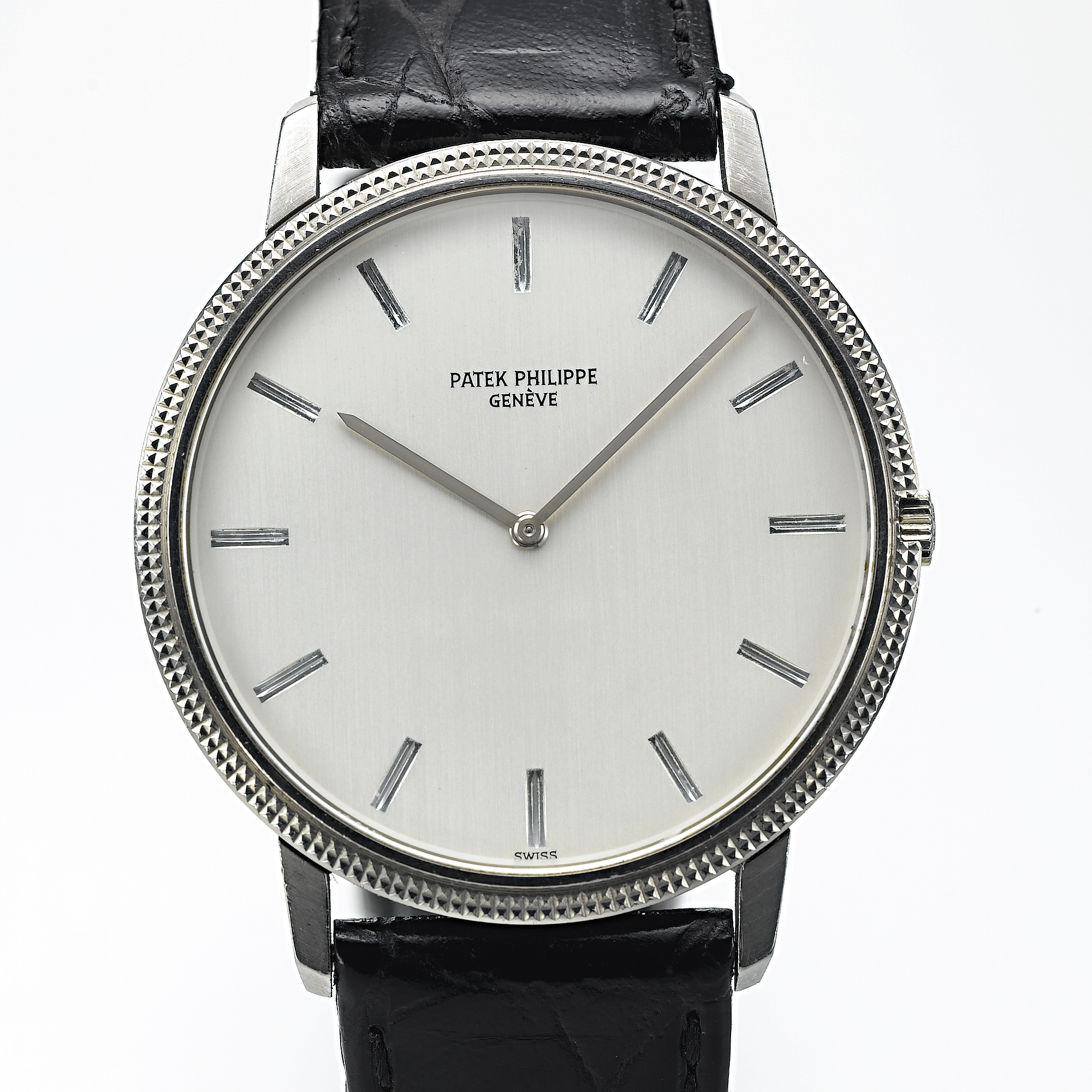 PATEK PHILIPPE, A WHITE GOLD AUTOMATIC WRISTWATCHCIRCA 1972, NO. 1.283.137, REF. 3590