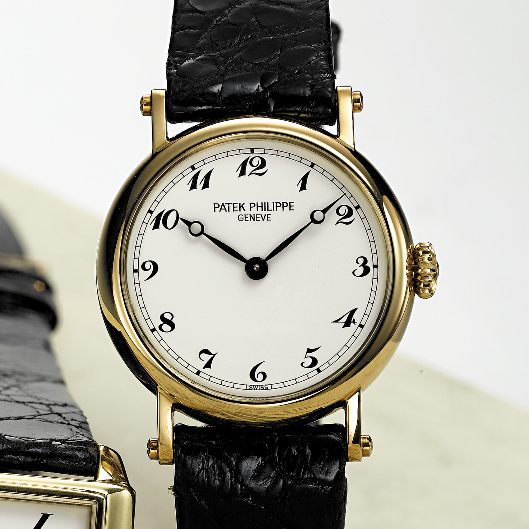 PATEK PHILIPPE, A LADY'S GOLD WRISTWATCHCIRCA 1998, NO. 1.415.281, REF. 4860