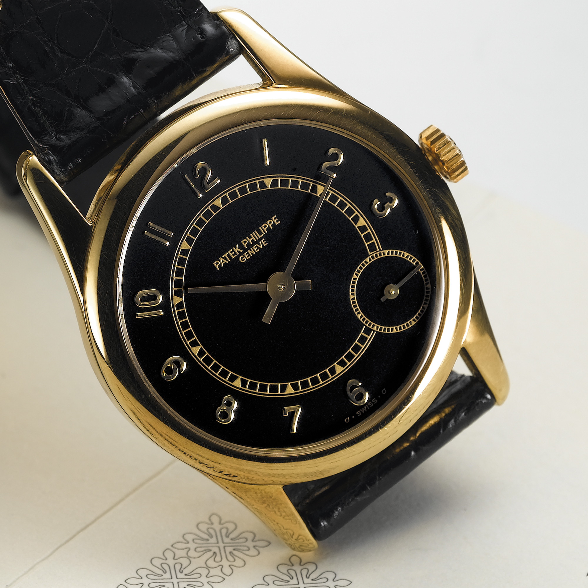 PATEK PHILIPPE, A GOLD AUTOMATIC WRISTWATCHCIRCA 1995, NO. 1.962.090, REF. 5000
